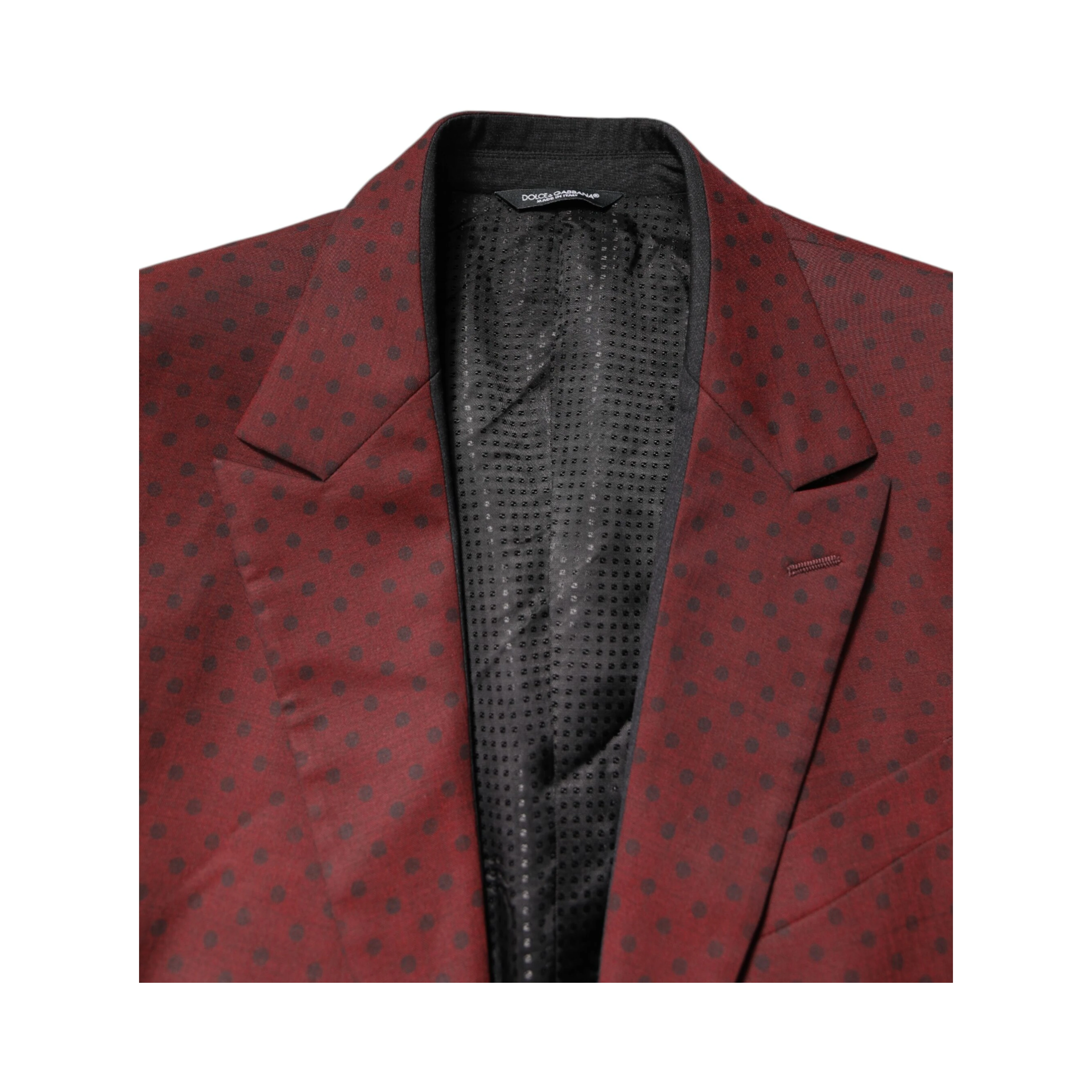 Maroon Wool Slim Fit Men Coat Jacket Blazer