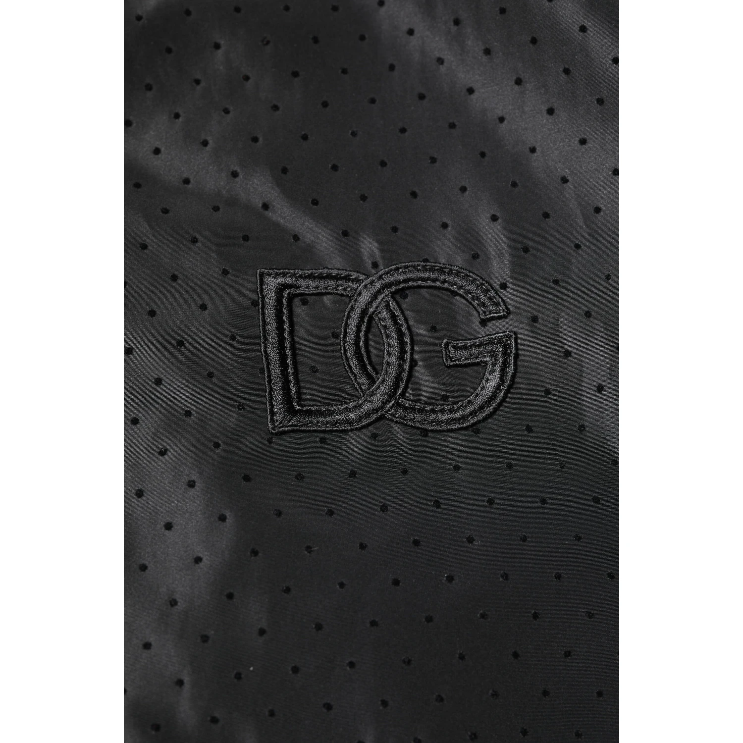 Black Long Sleeves Full Zip Bomber Jacket