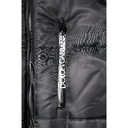 Black Hooded Parka Winter Men Coat Jacket
