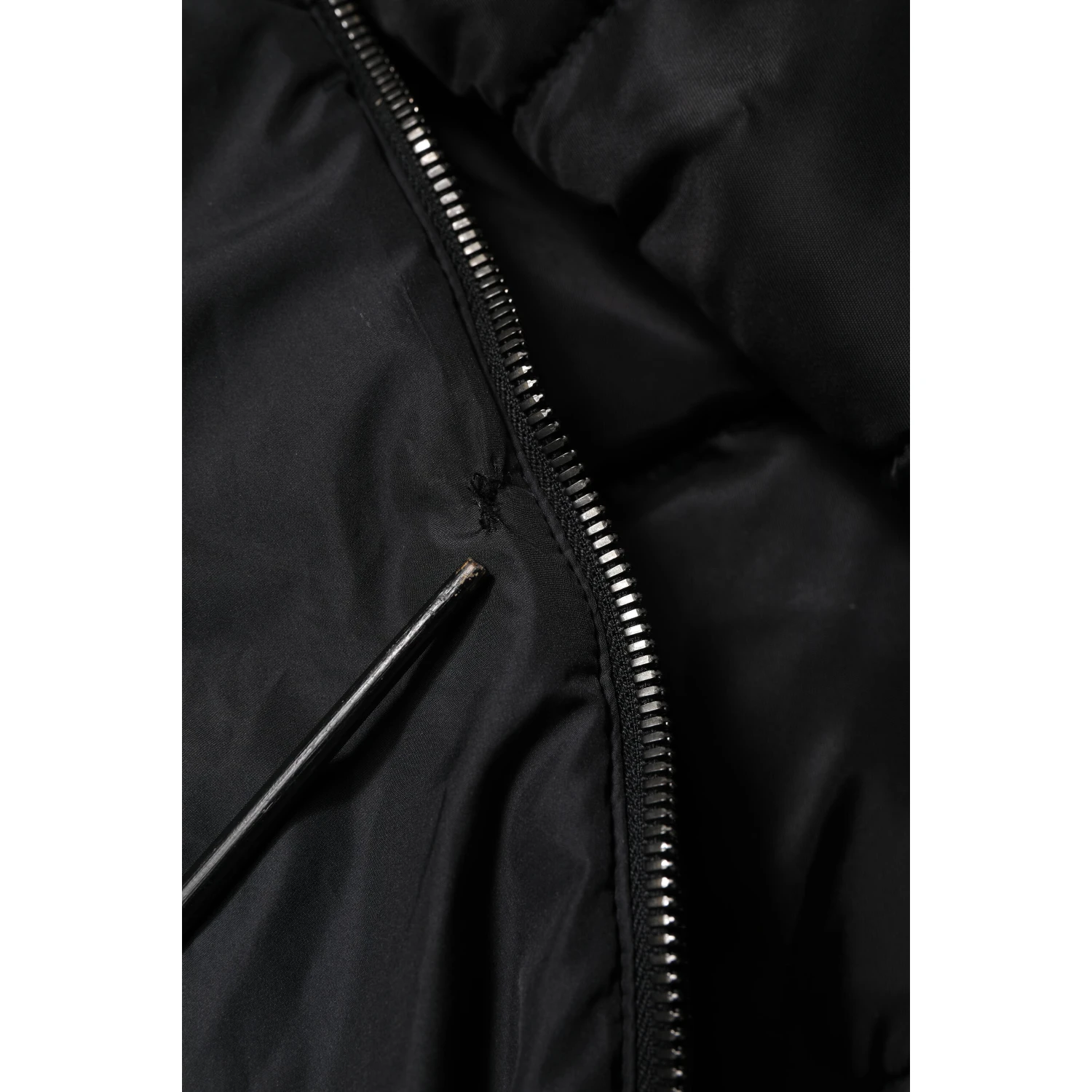 Black Hooded Parka Coat Winter Jacket