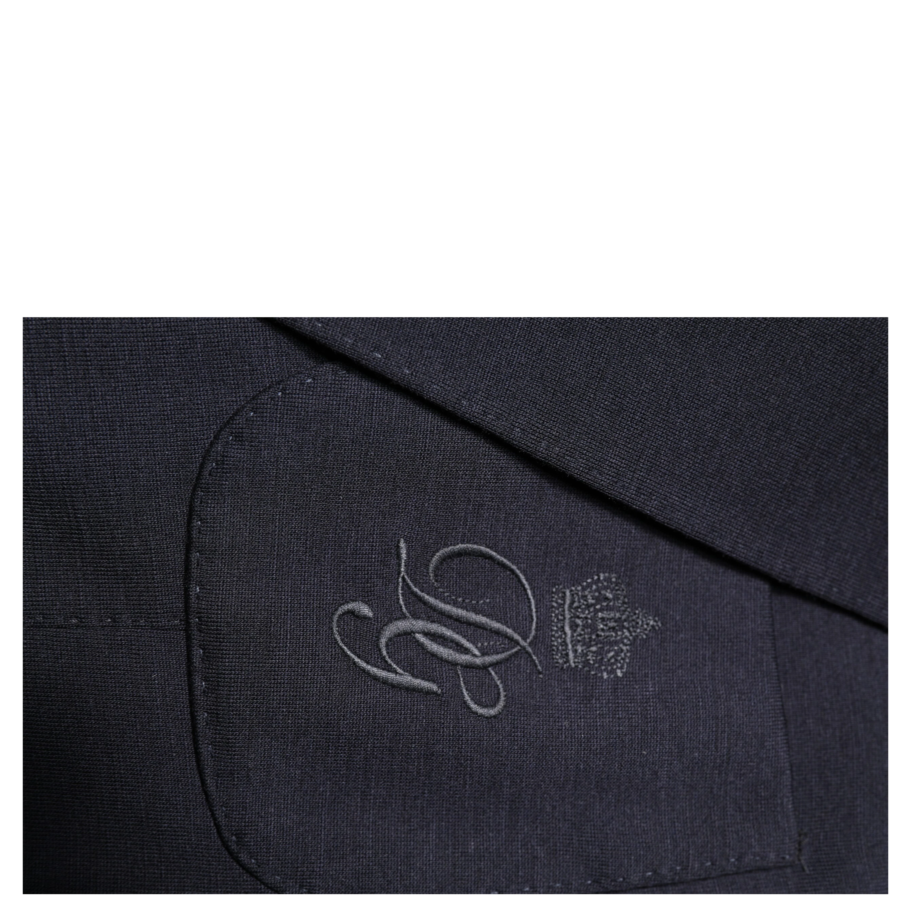 Black Wool Single Breasted Coat Suit Blazer
