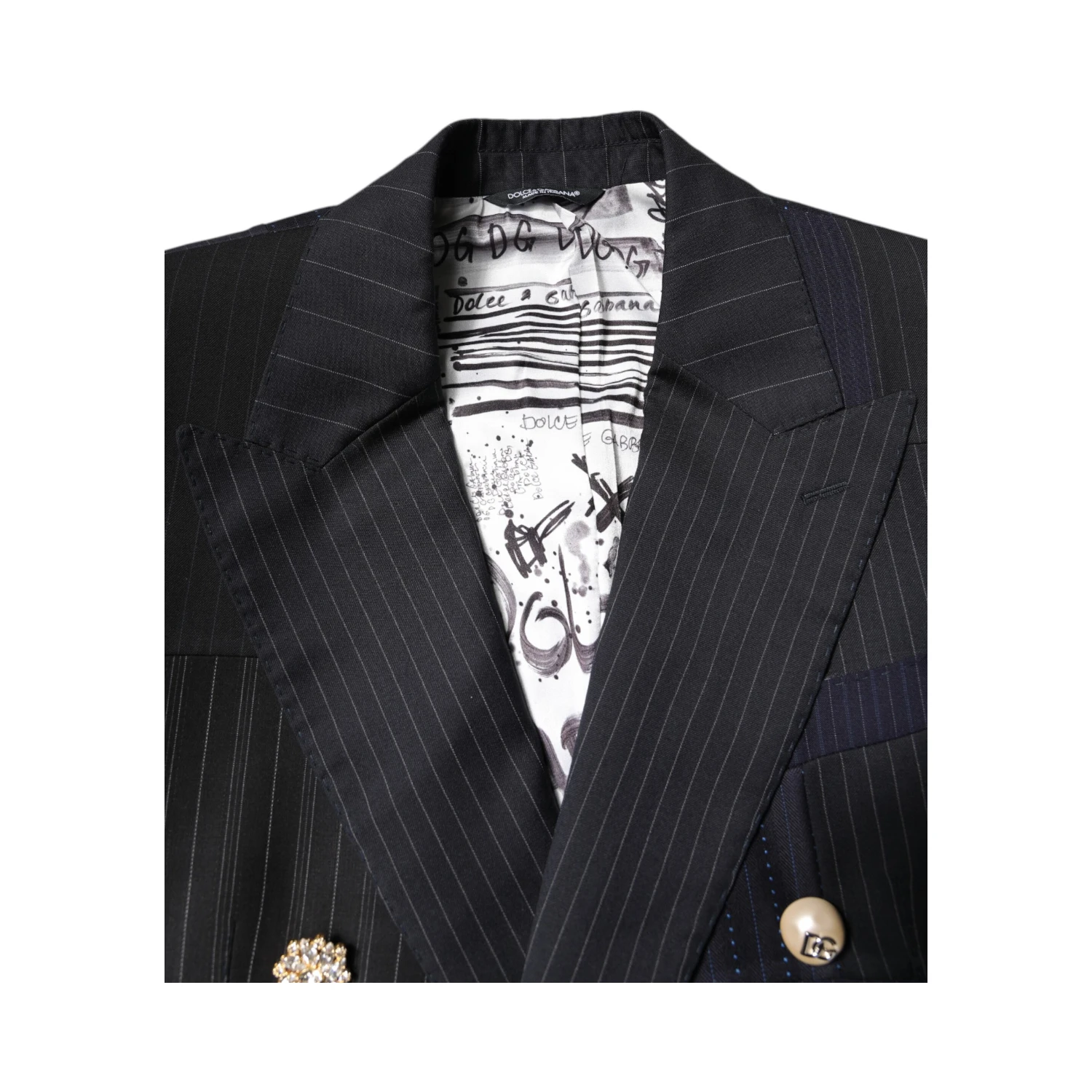 Multicolor Patchwork Jacket Coat Suit Blazer