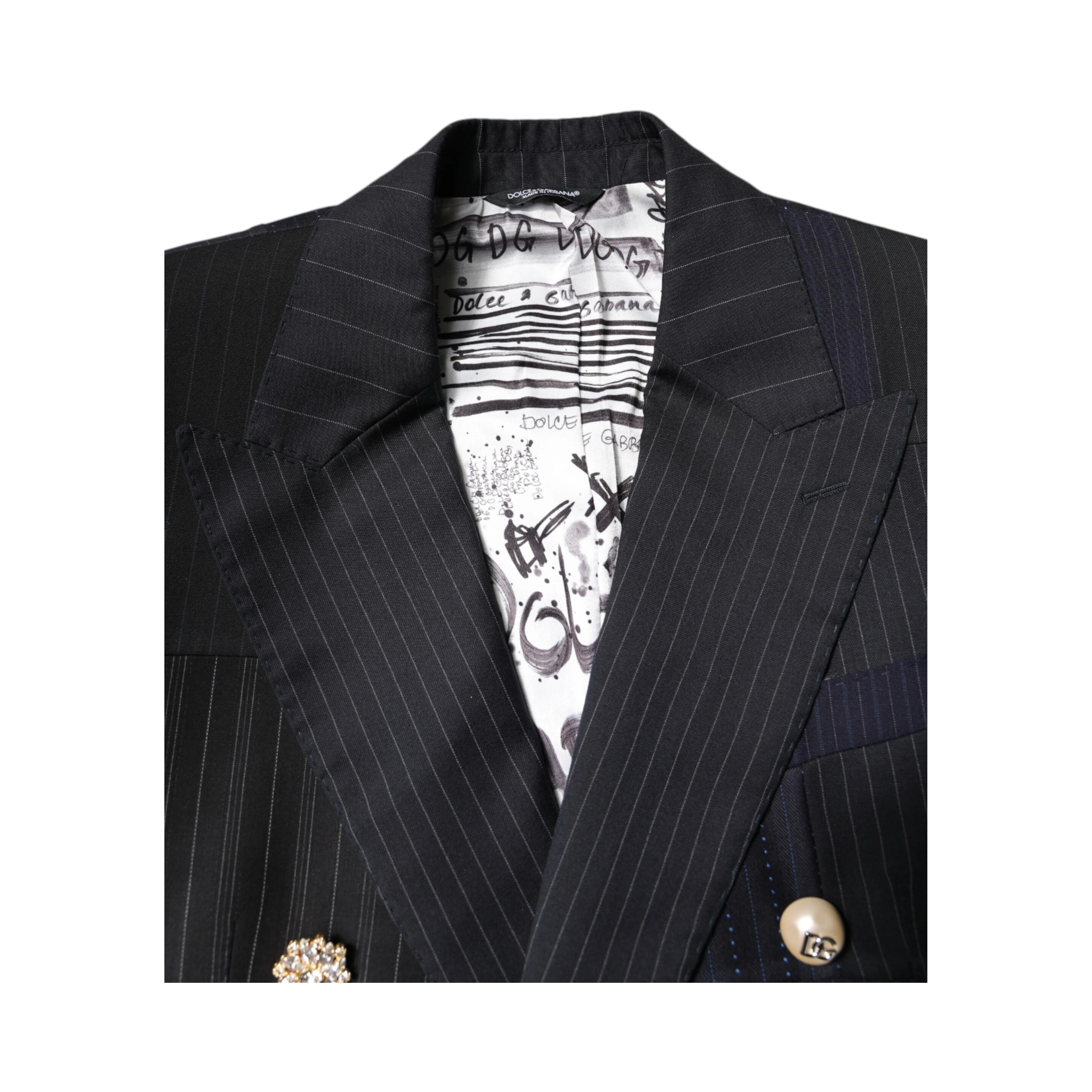 Multicolor Patchwork Jacket Coat Suit Blazer