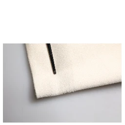 Beige Cashmere Double Breasted Coat Blazer