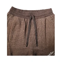 Brown Cotton Jogger Sweatpants Pants