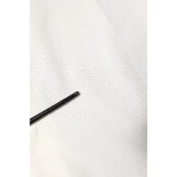 White Silk GOLD Dress Formal Collared Shirt