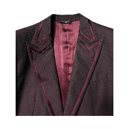 Maroon Single Breasted Formal 2 Piece Suit