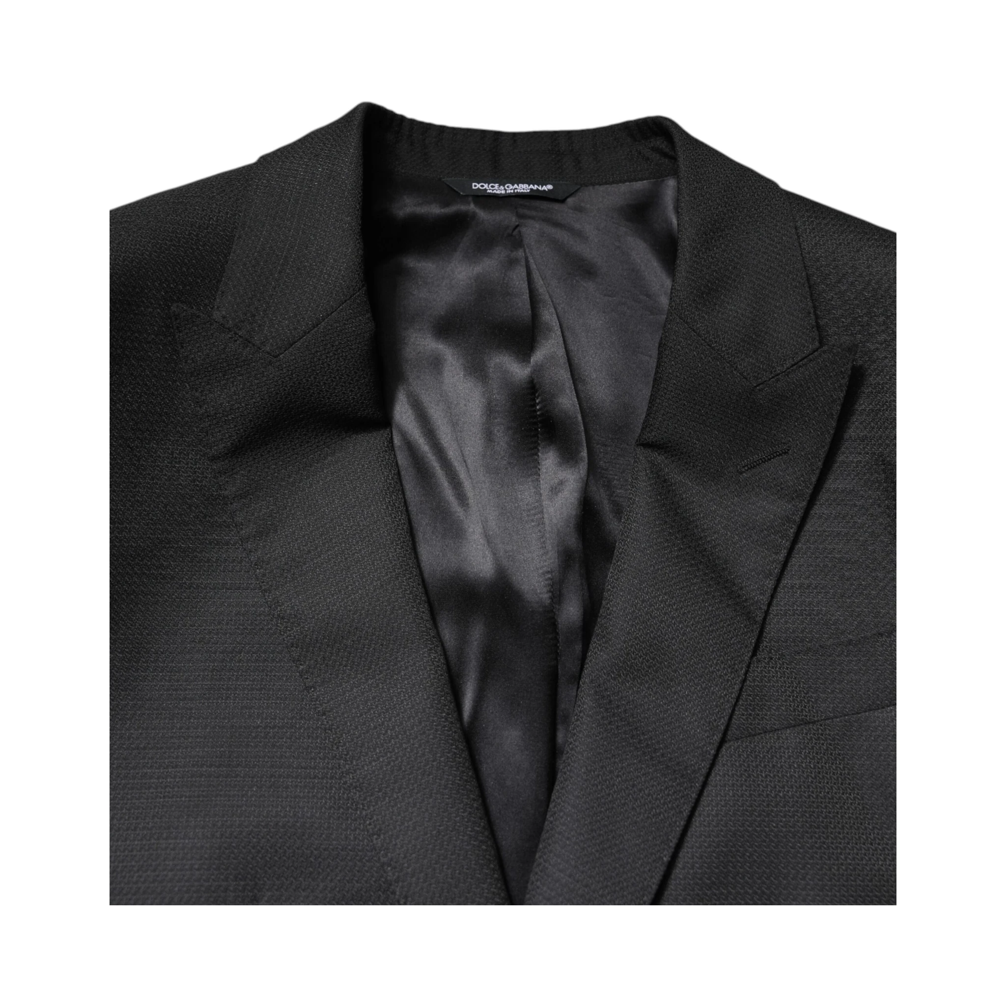Black Single Breasted Formal 2 Piece Suit