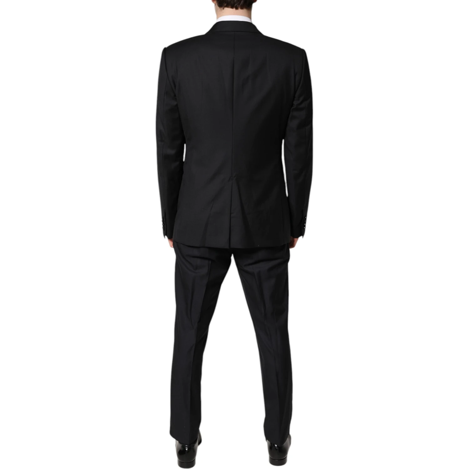 Black Double Breasted Formal 3 Piece Suit