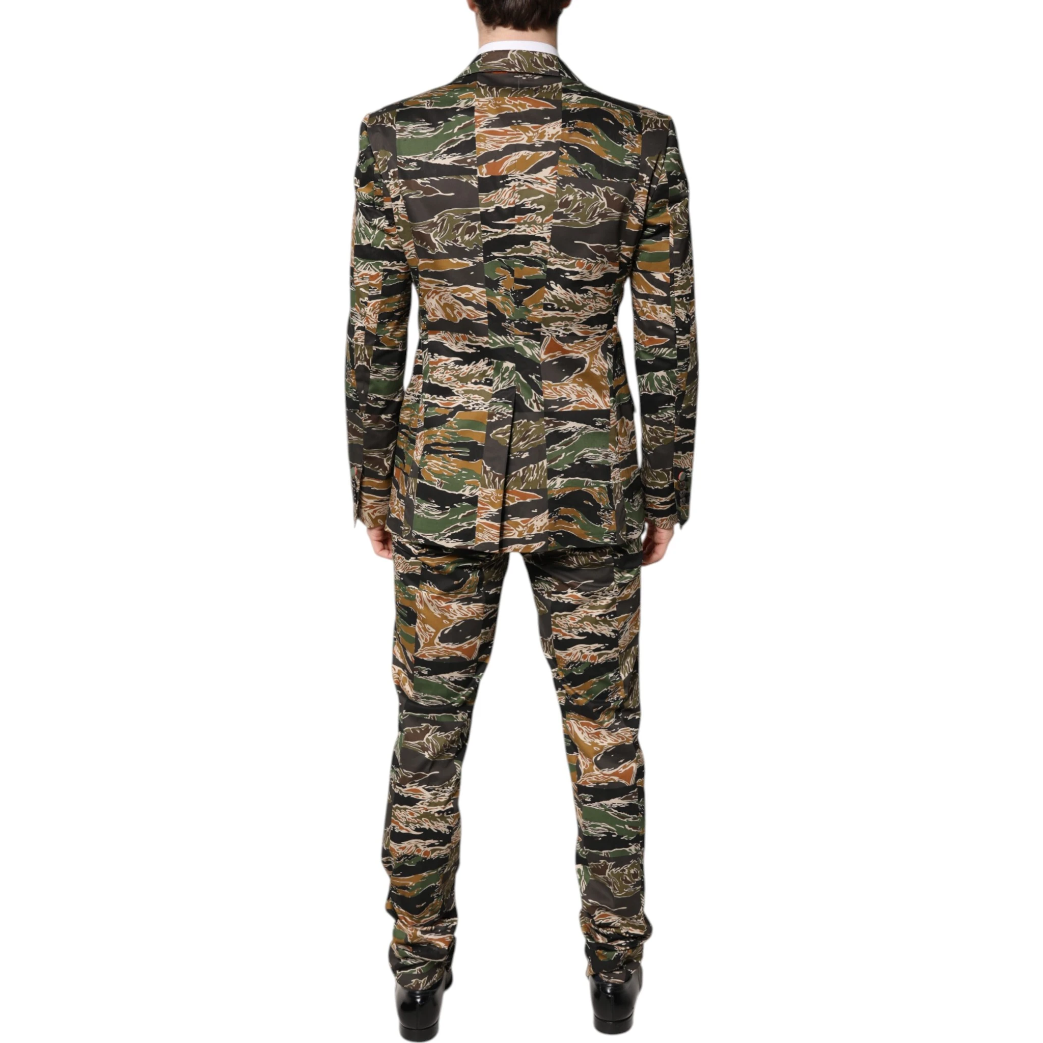 Multicolor TAORMINA Single Breasted 2 Piece Suit