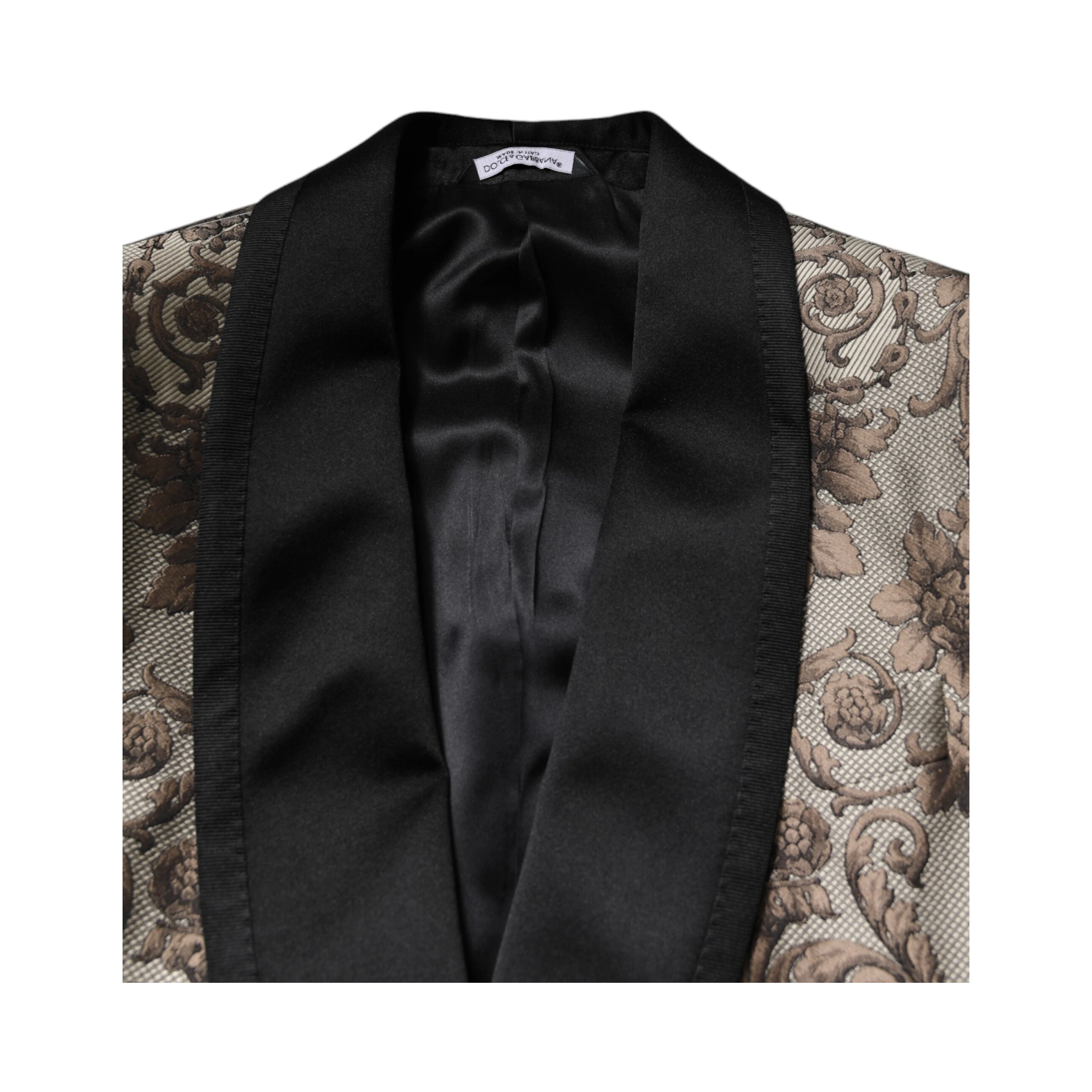 Multicolor Jacquard Single Breasted 3 Piece Suit