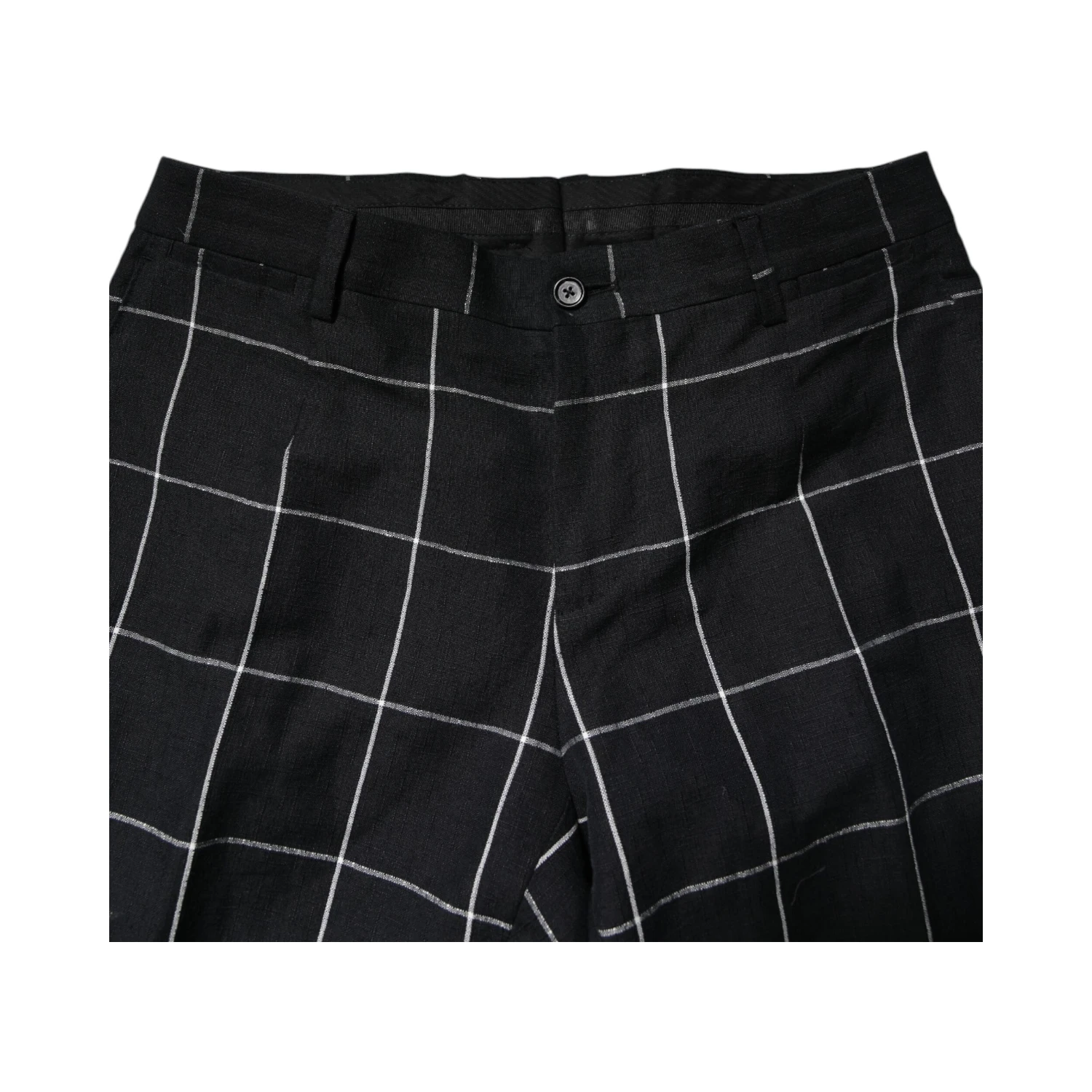 Black TAORMINA Double Breasted 2 Piece Suit