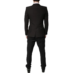 Black Single Breasted Formal 3 Piece Suit