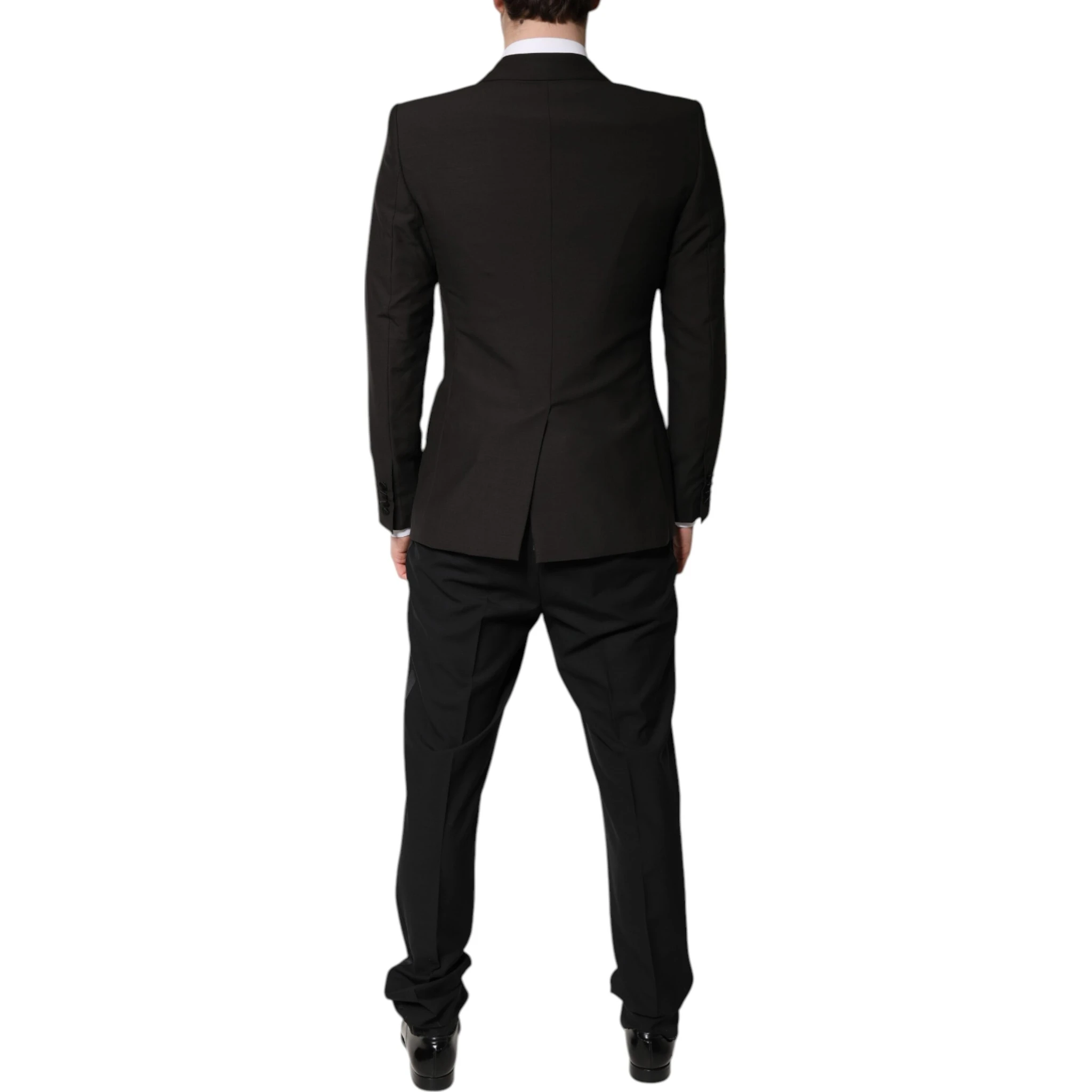 Black Single Breasted Formal 3 Piece Suit