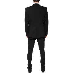 Multicolor Polyester Jacquard 2 Piece Suit
