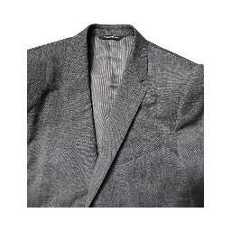 Gray Wool Single Breasted 2 Piece Suit