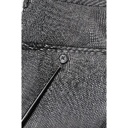 Gray Wool Single Breasted 2 Piece Suit