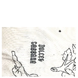 White Logo Angel Print Women Pullover Sweater