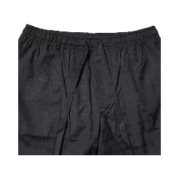 Black Cotton Men Pajama Set Sleepwear