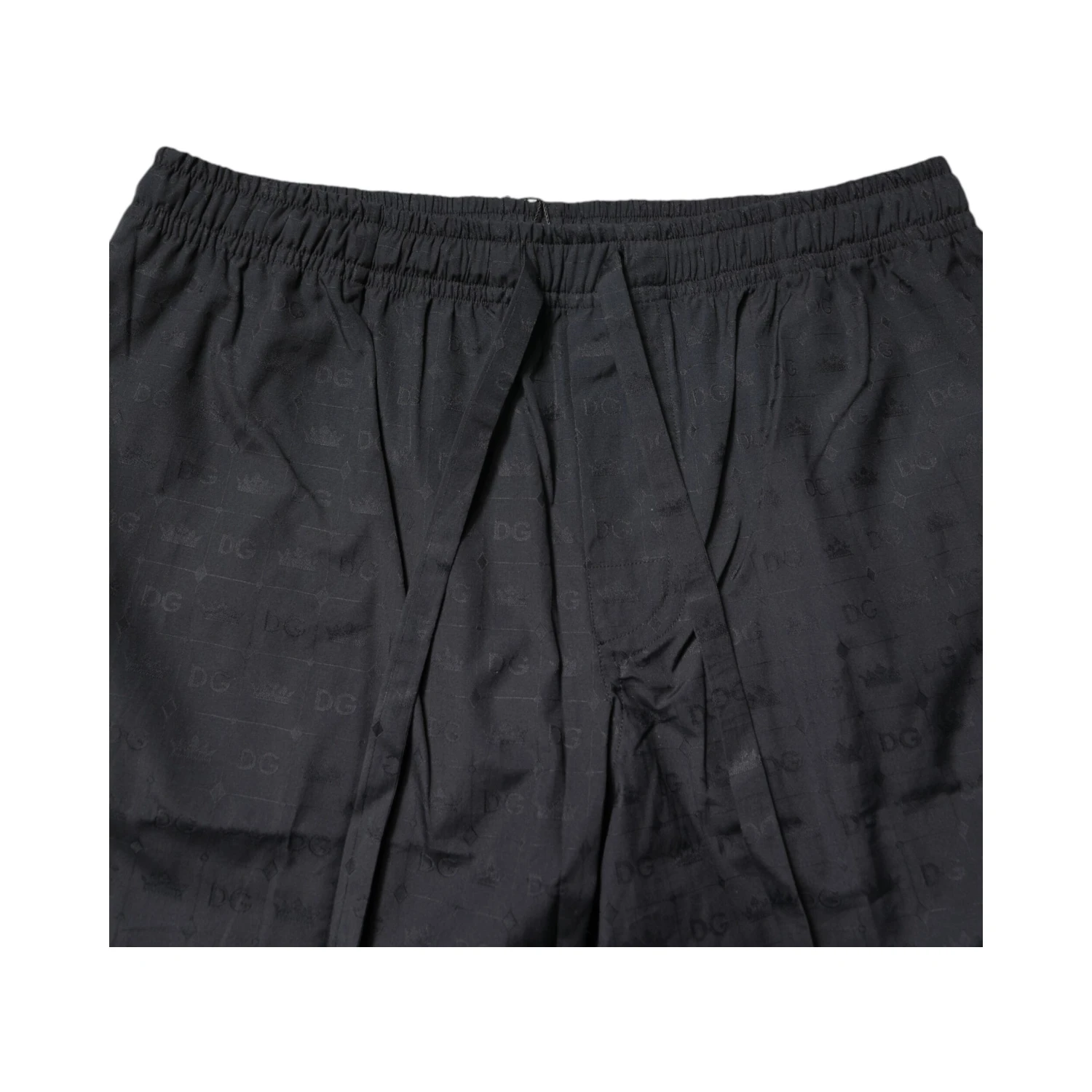 Black Cotton Men Pajama Set Sleepwear