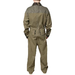 Brown Cotton Stretch Shirt Pants Casual Set