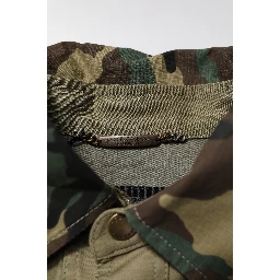 Brown Cotton Stretch Shirt Pants Casual Set