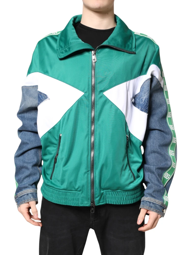 Multicolor Full Zip Windbreaker Jacket alternative
