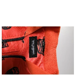 Orange DG Heart Full Zip Men Bomber Jacket