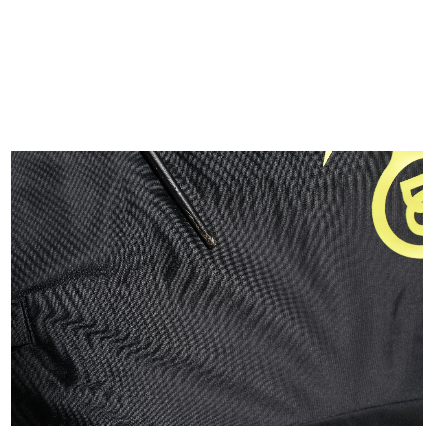 Black Logo Turtleneck Zip Bomber Jacket