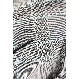 Multicolor Plaid Full Zip Windbreaker Jacket