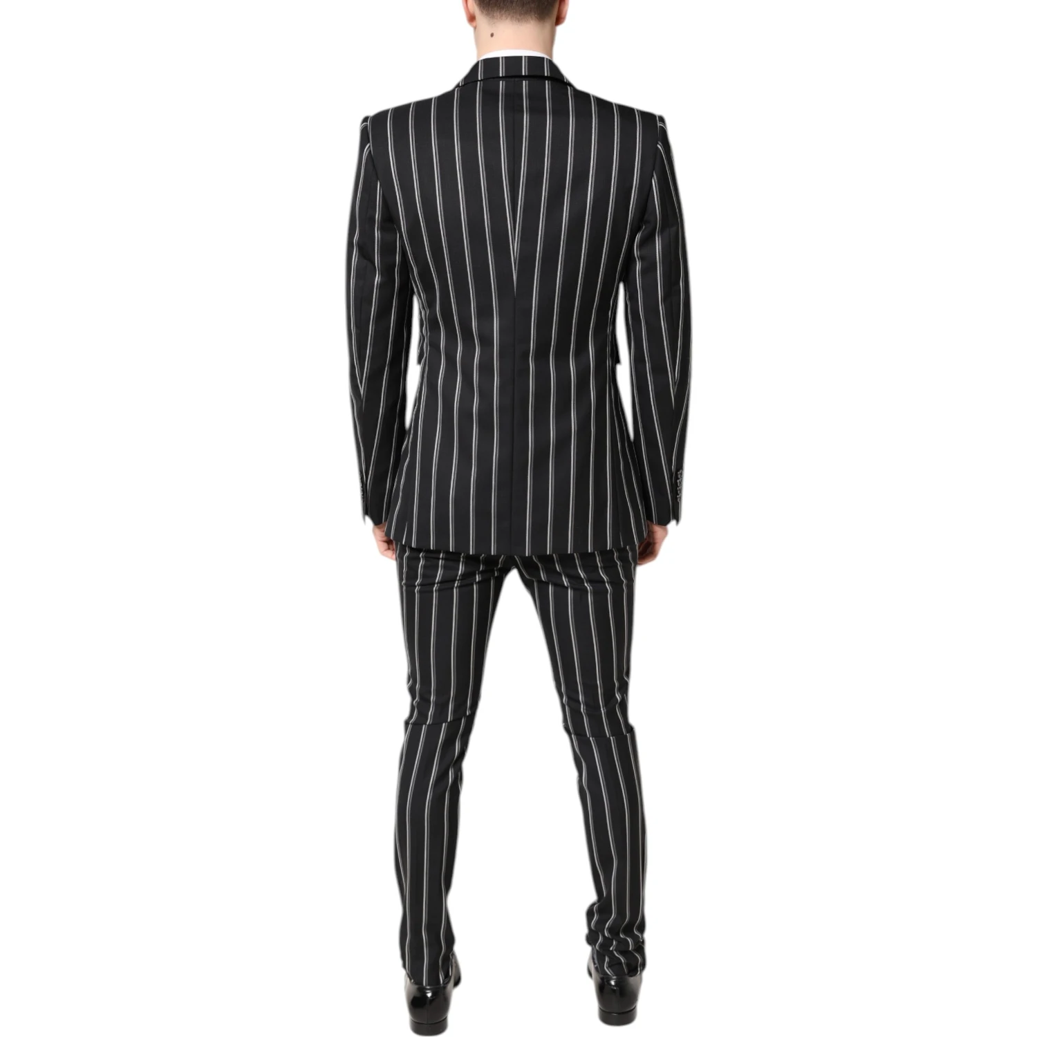 Black Striped SICILIA Formal 2 Piece Suit