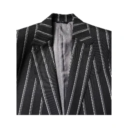Black Striped SICILIA Formal 2 Piece Suit