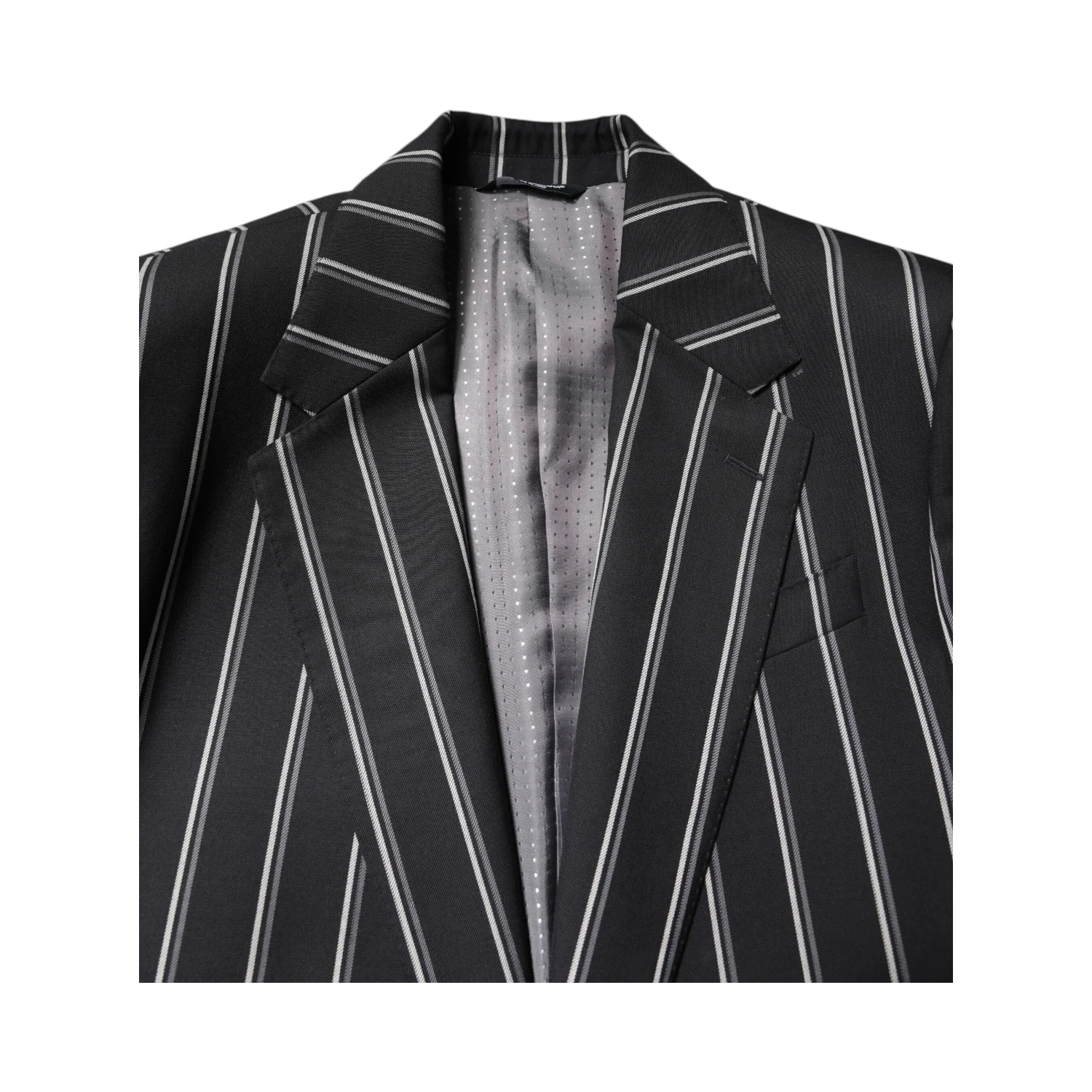 Black Striped SICILIA Formal 2 Piece Suit