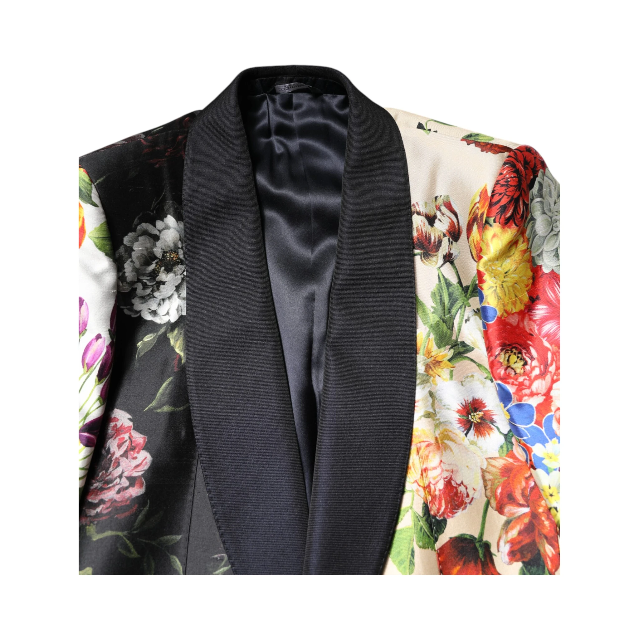 Multicolor Floral SICILIA Silk 3 Piece Suit