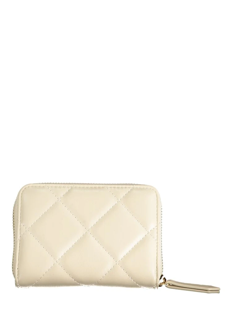Beige Polyurethane Women Wallet alternative