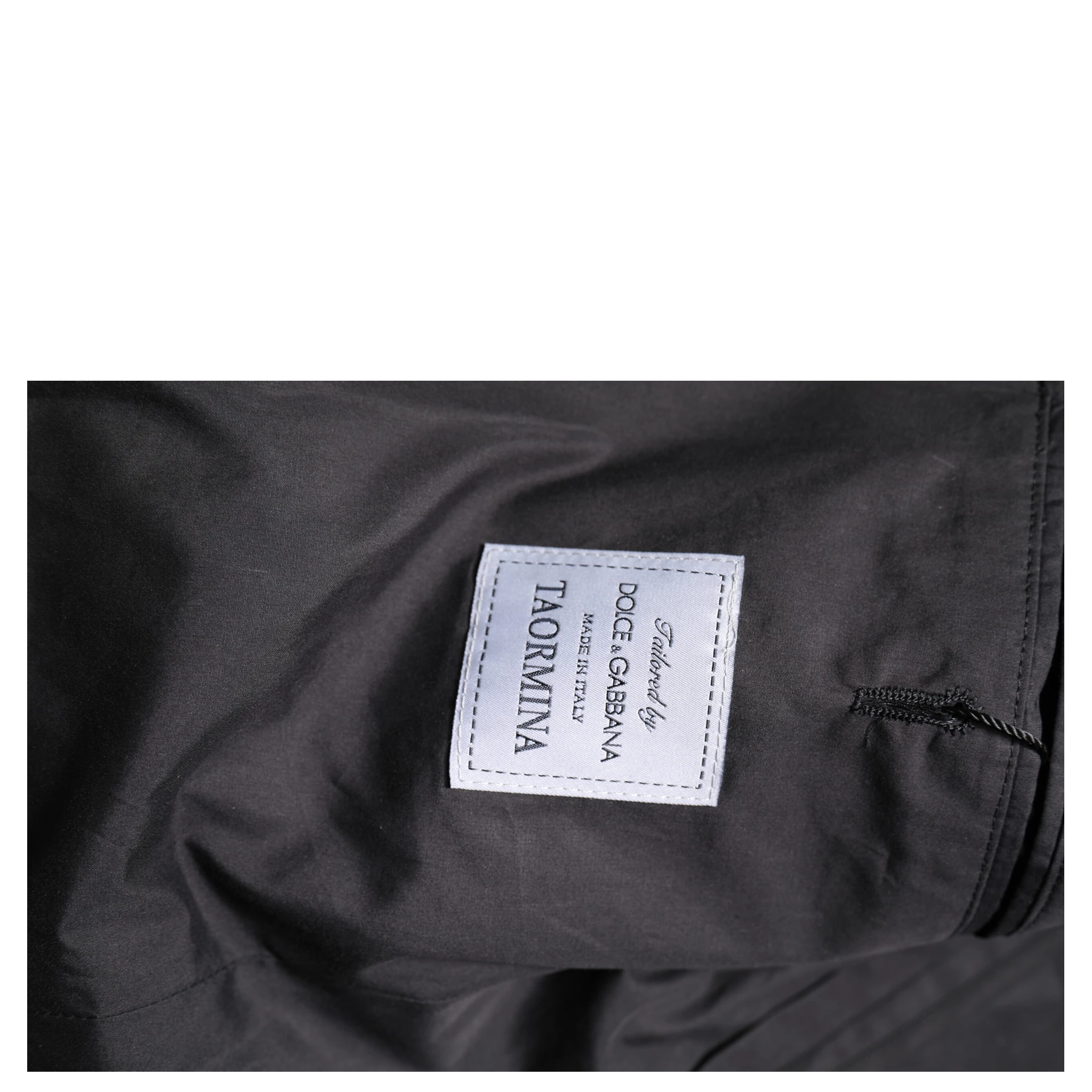 Black Cotton TAORMINA Formal 2 Piece Suit