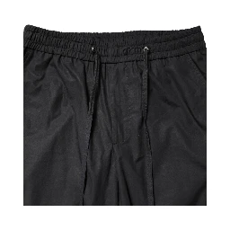 Black Cotton TAORMINA Formal 2 Piece Suit