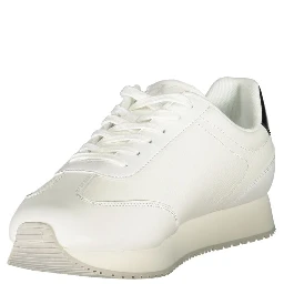 White Leather Men Sneaker