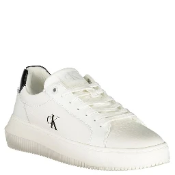 White Leather Women Sneaker