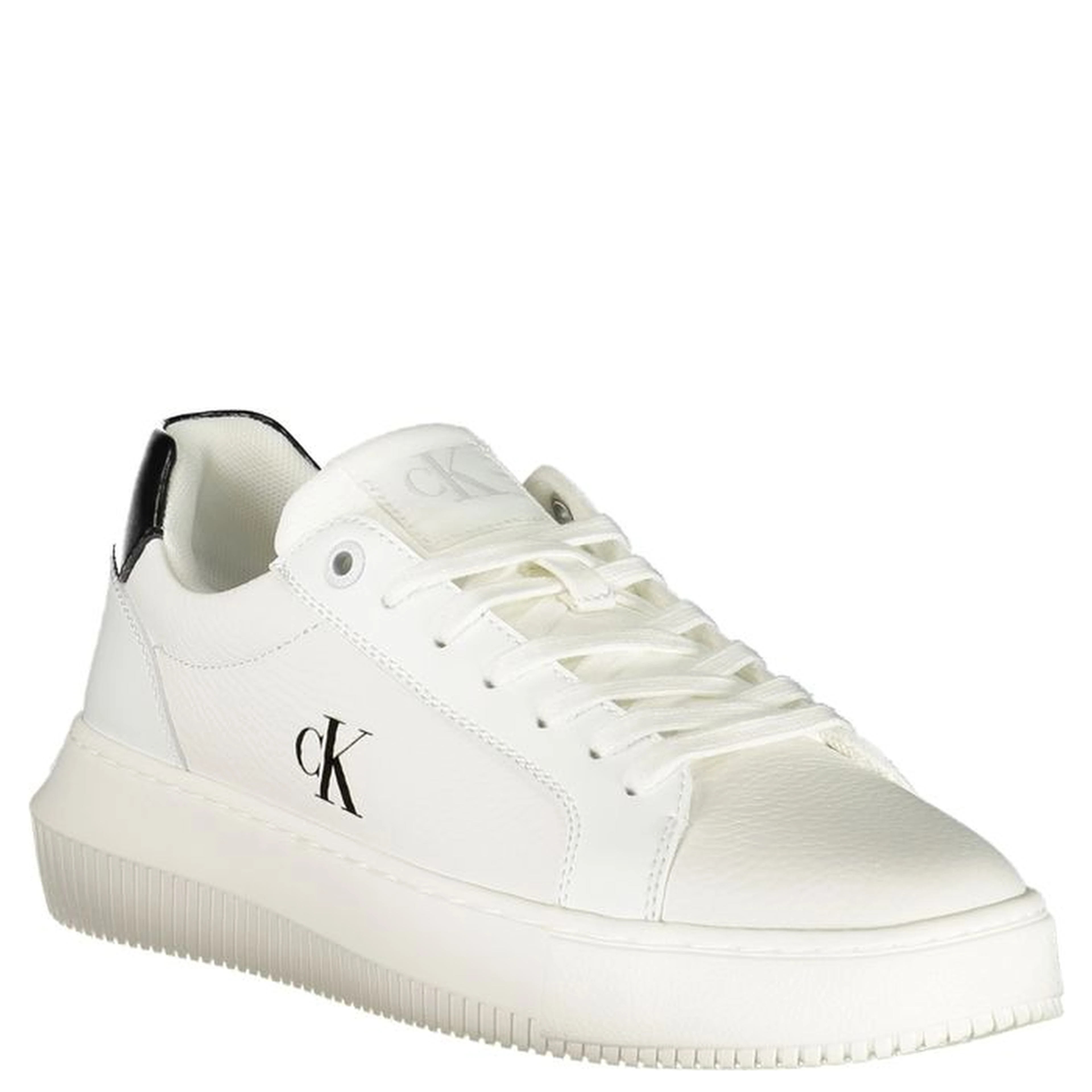 White Leather Women Sneaker