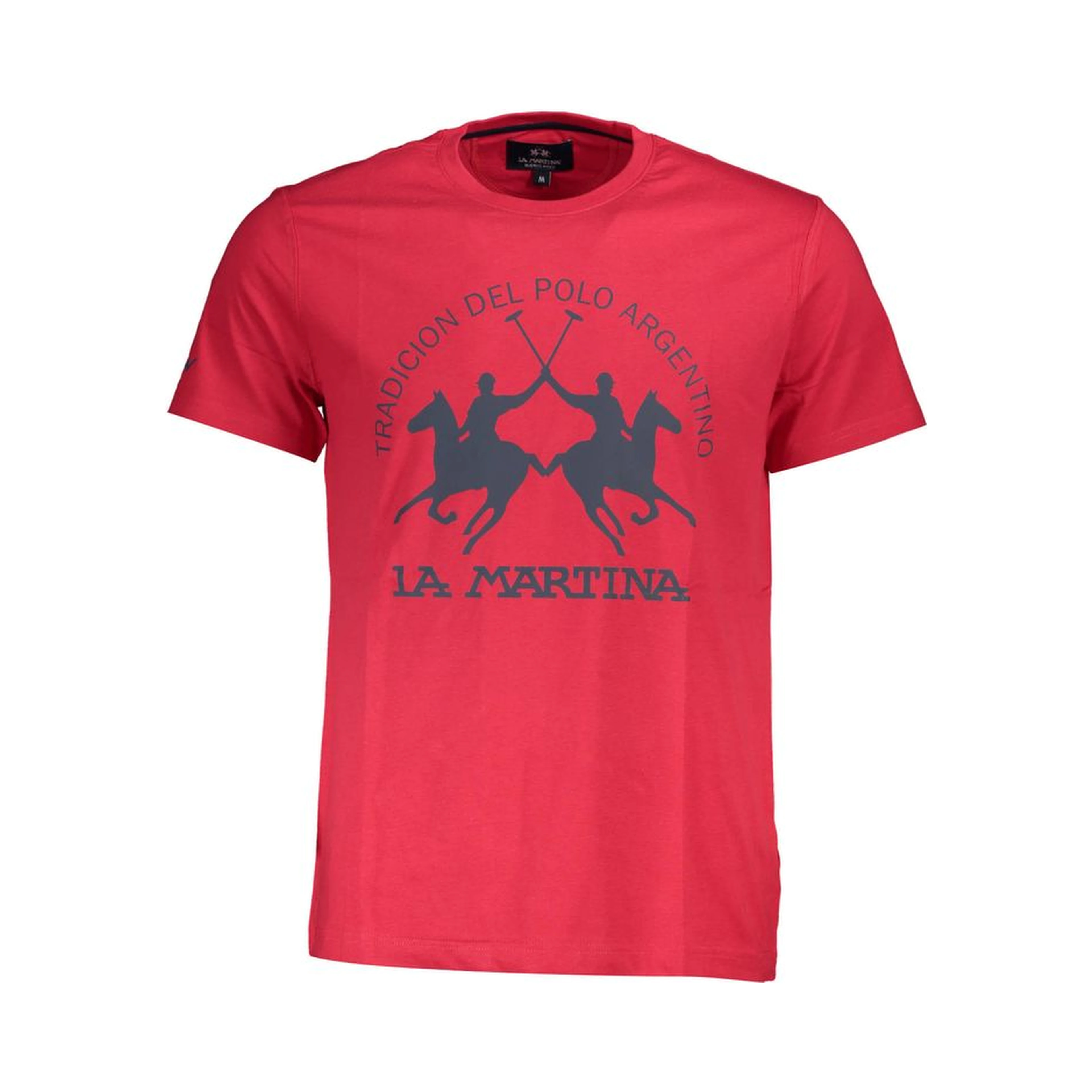 Red Cotton Men T-Shirt
