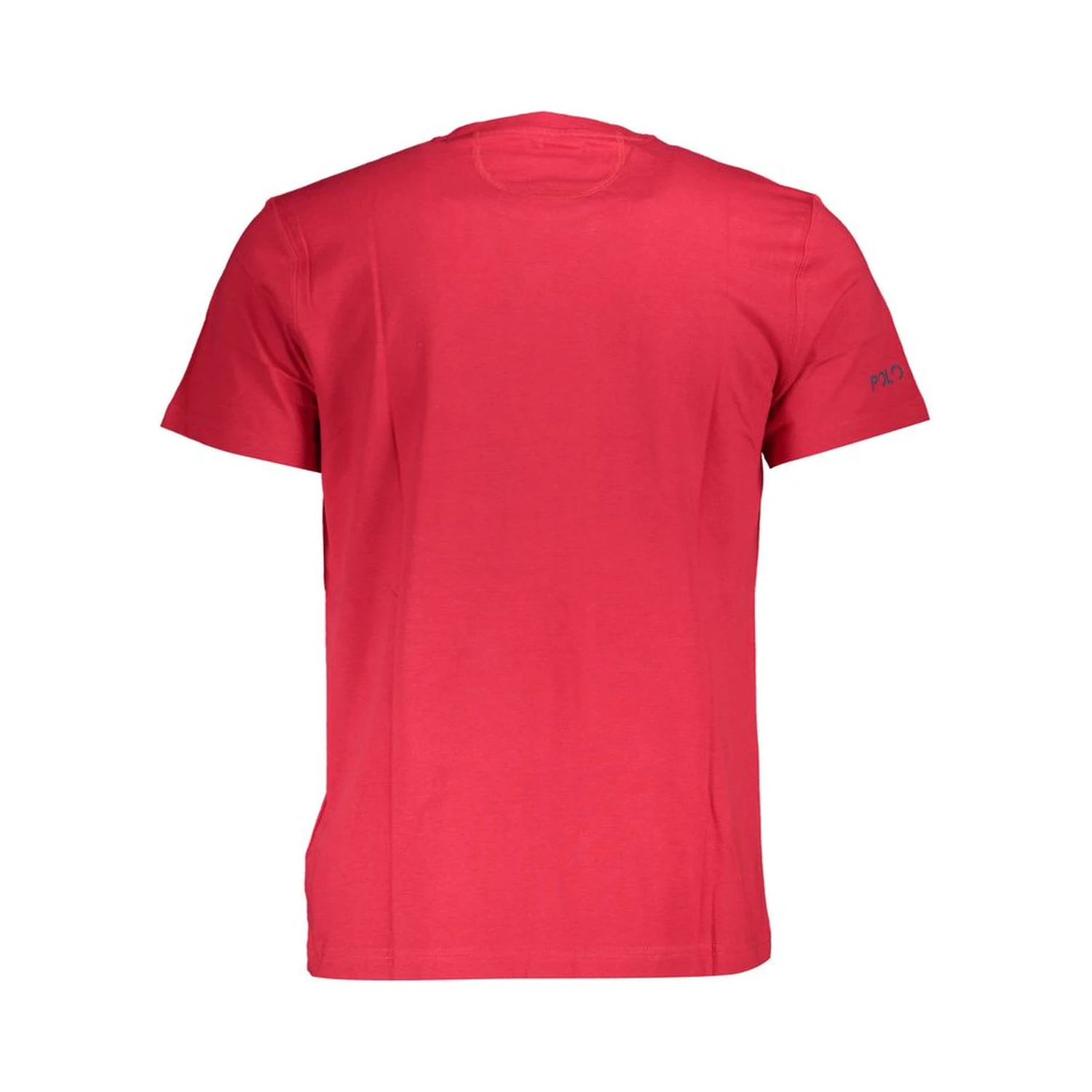 Red Cotton Men T-Shirt