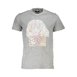 Brown Cotton Men T-Shirt