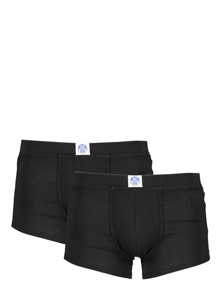 Black Cotton Men Boxer Pack