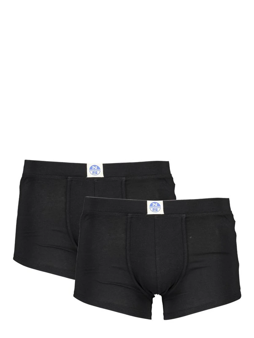 Black Cotton Men Boxer Pack
