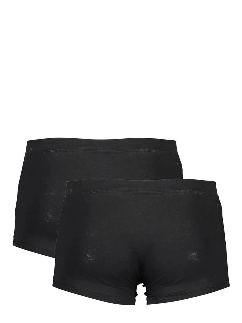 Black Cotton Men Boxer Pack
