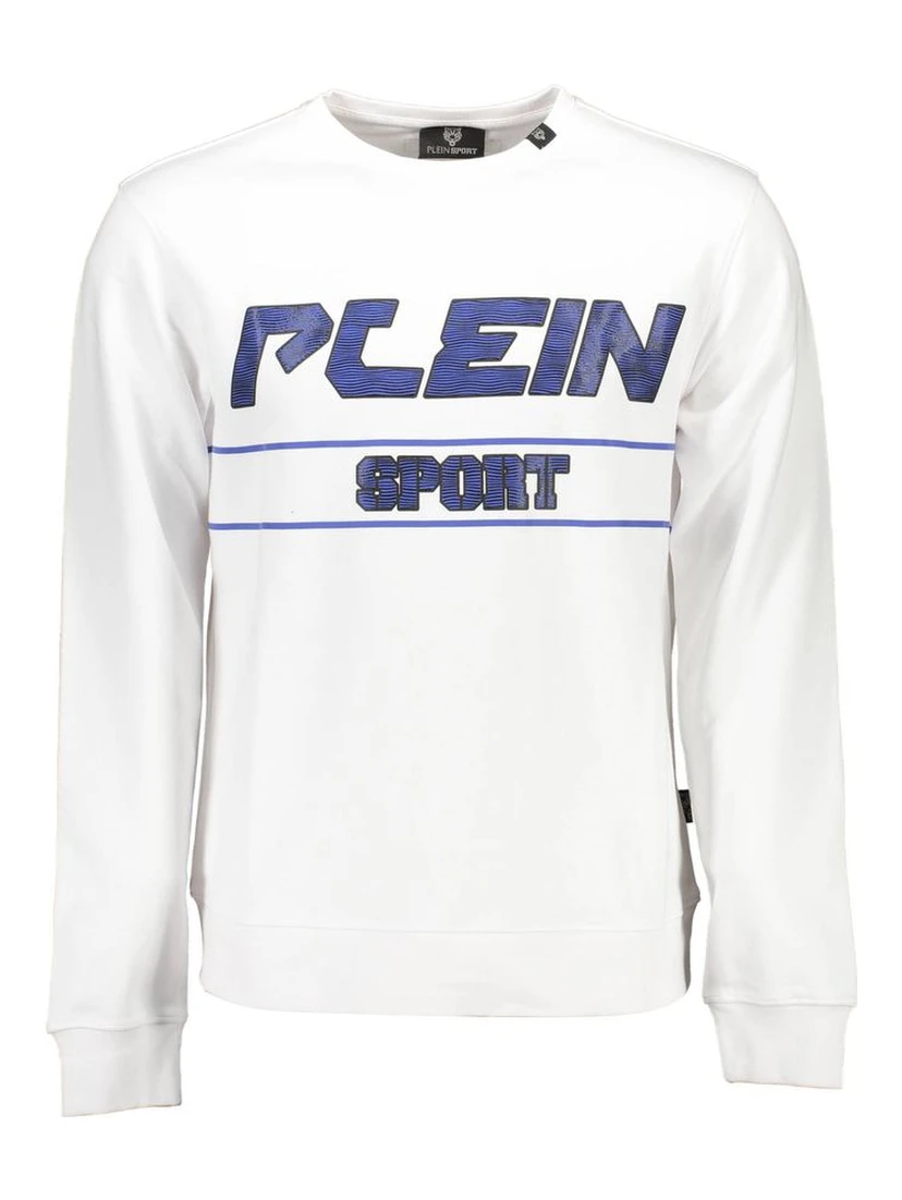 White Cotton Men Sweater