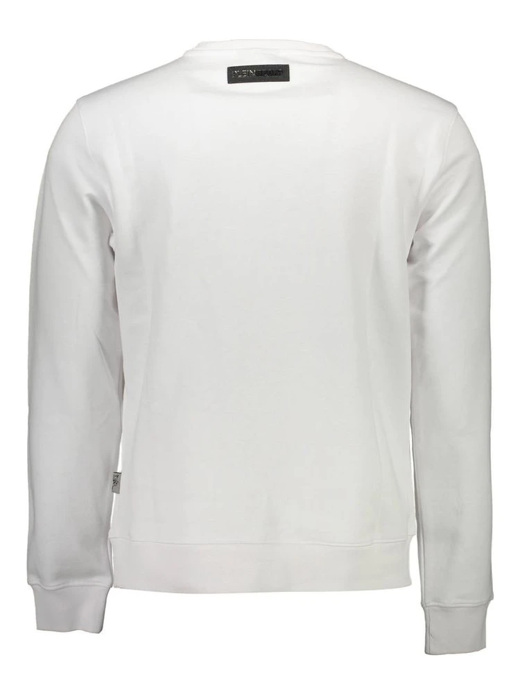 White Cotton Men Sweater alternative