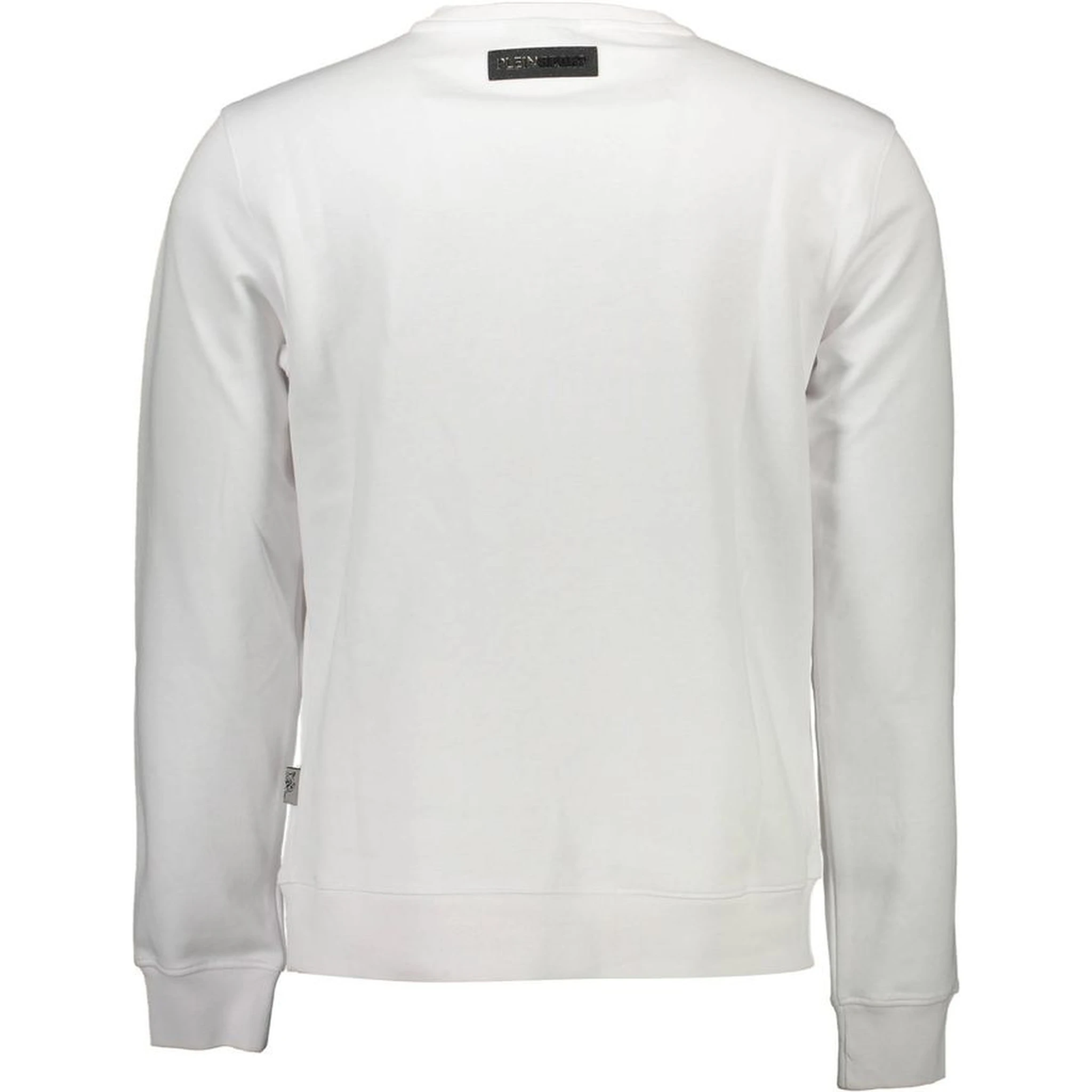 White Cotton Men Sweater