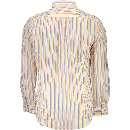 White Cotton Men Shirt